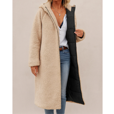Ingeborg | Long Fleece-Lined Coat