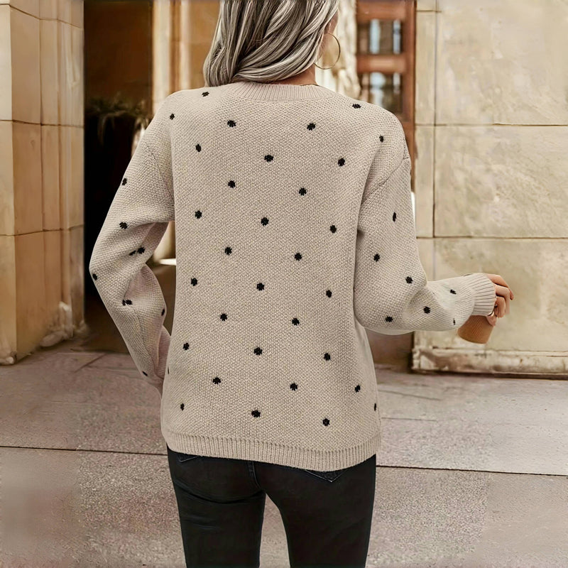 Alice -  Polka Dot Sweater