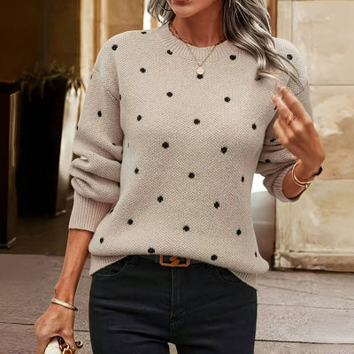 Alice -  Polka Dot Sweater