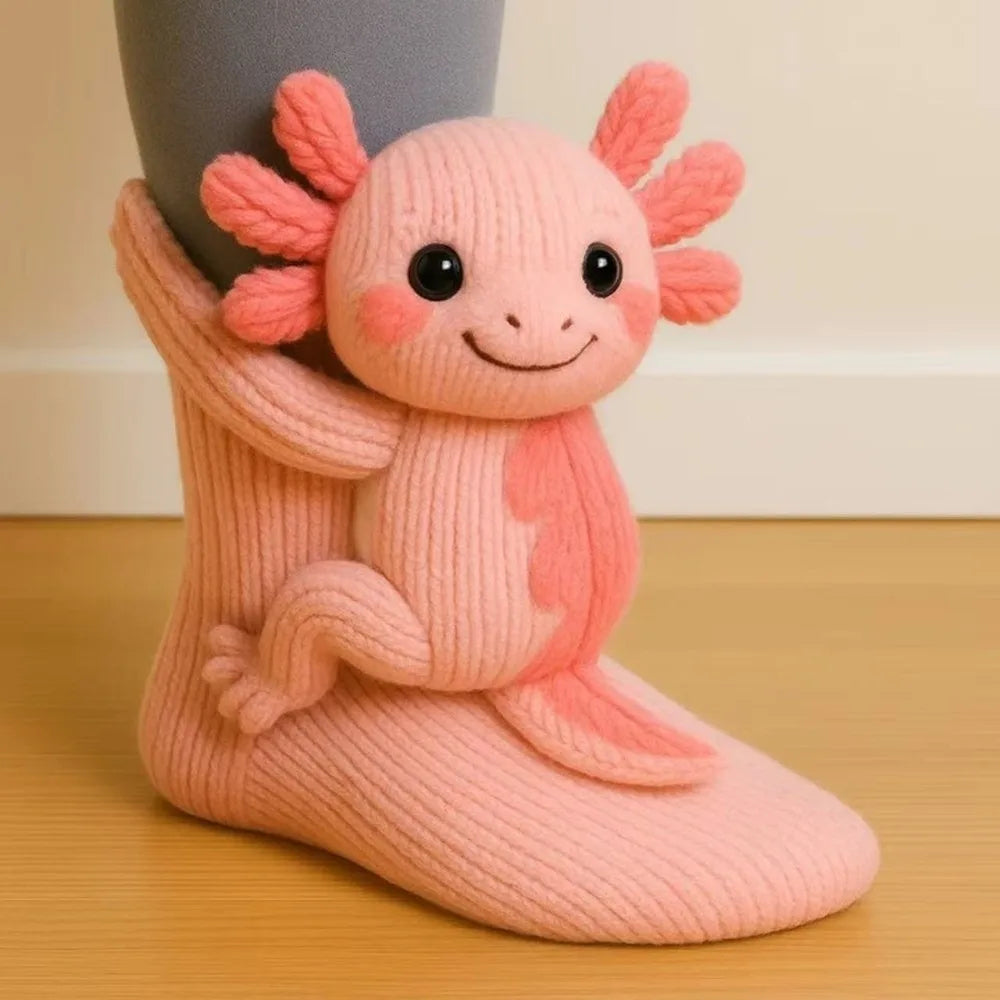 Knit Animal Socks