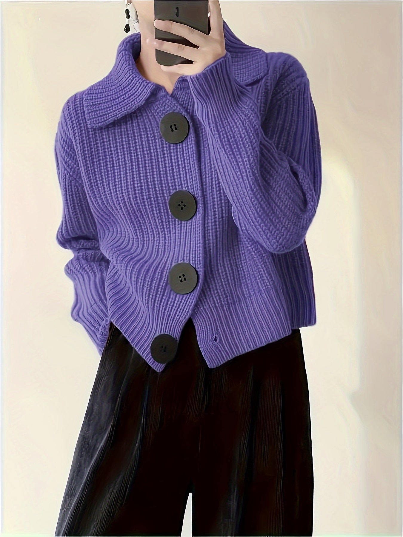 Emily | Button Detail Cardigan