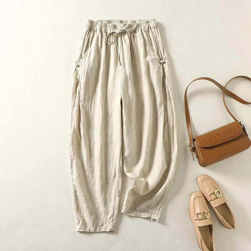 Lynn | Linen Pants Loose Fit