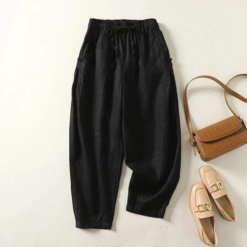 Lynn | Linen Pants Loose Fit