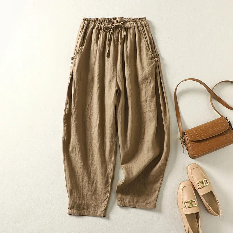Lynn | Linen Pants Loose Fit