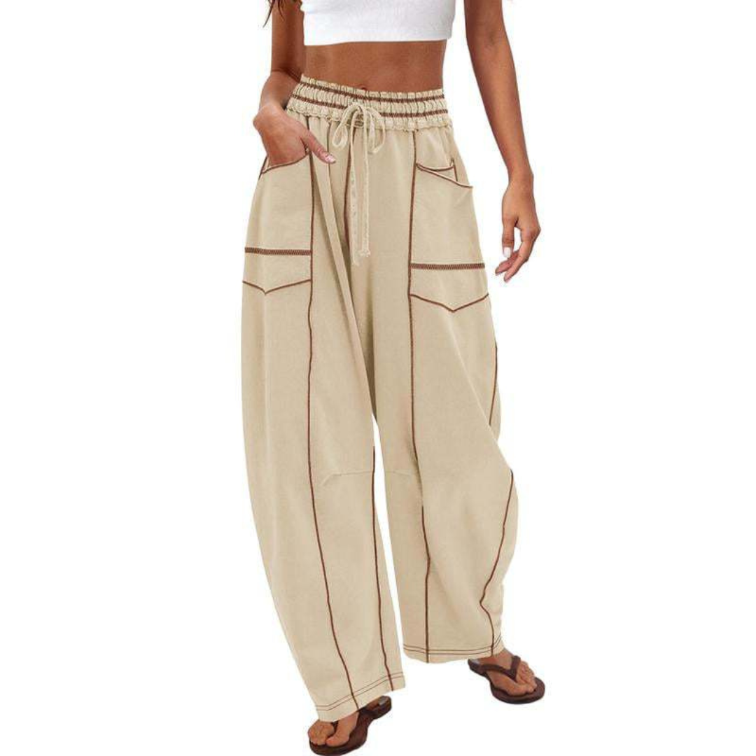 Jaime – Comfy Baggy Leg Lounge Trousers
