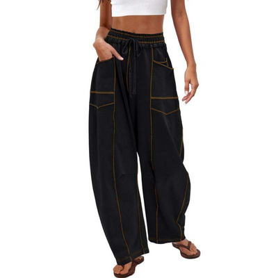 Jaime – Comfy Baggy Leg Lounge Trousers