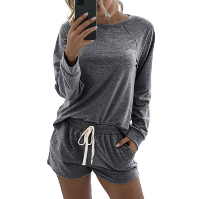 Puck - Relaxed Casual Long Sleeve Lounge Set