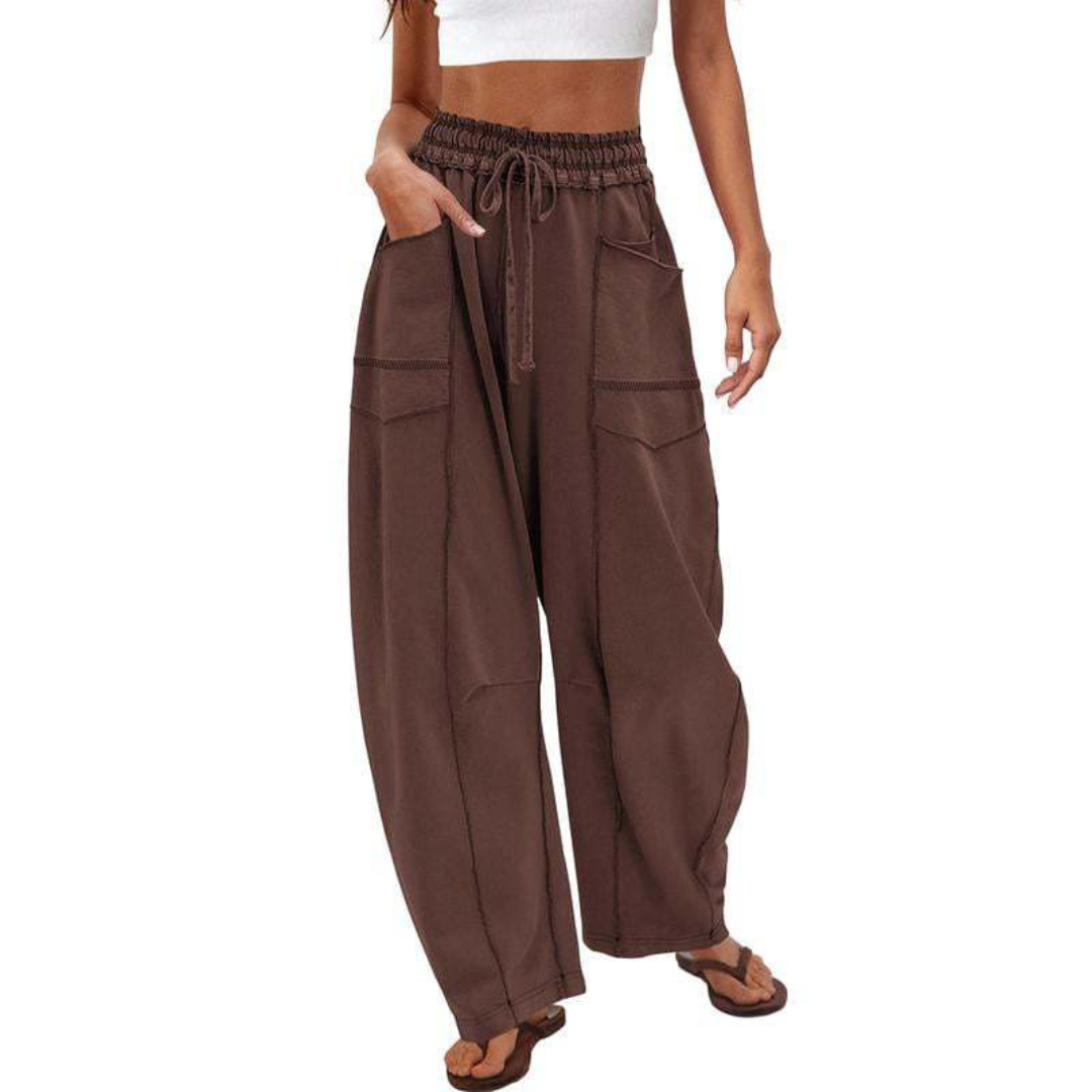 Jaime – Comfy Baggy Leg Lounge Trousers