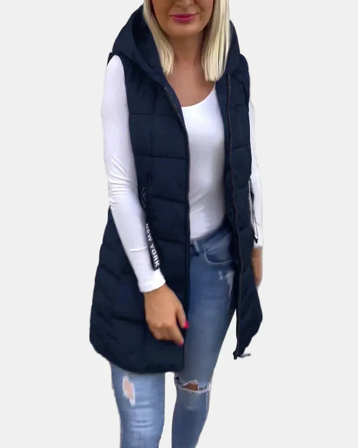 Maeve | Sleeveless Padded Coat