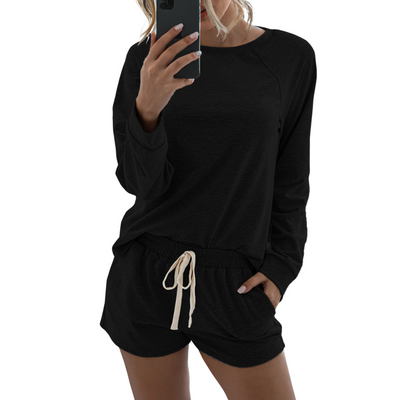 Puck - Relaxed Casual Long Sleeve Lounge Set