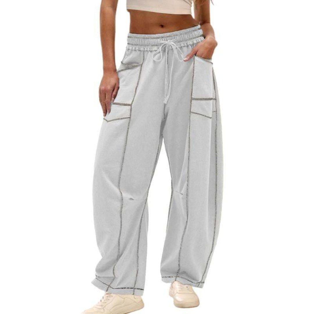 Jaime – Comfy Baggy Leg Lounge Trousers