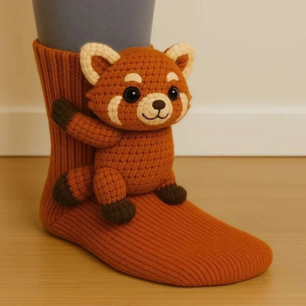 Knit Animal Socks