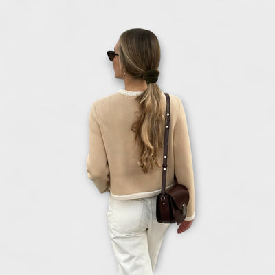 Milou | Classic Cardigan with Decorative Pockets