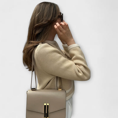 Milou | Classic Cardigan with Decorative Pockets