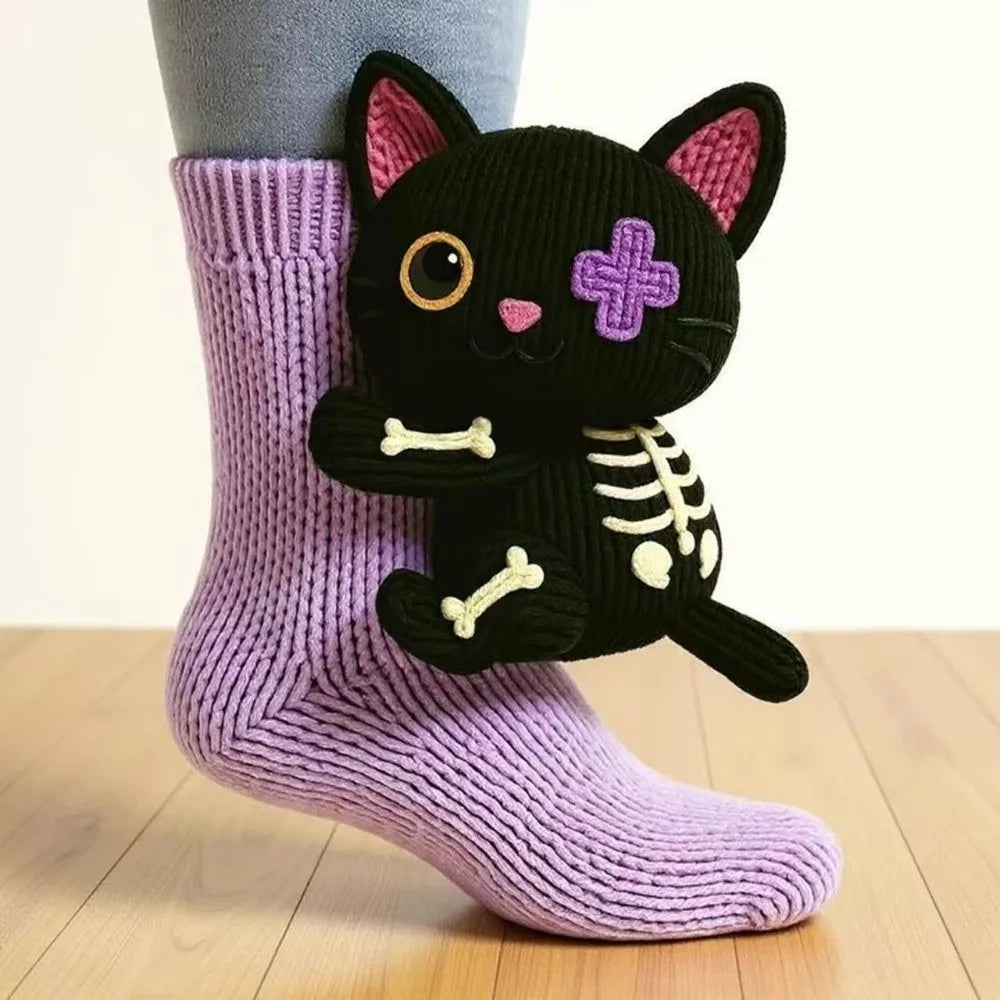 Knit Animal Socks