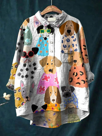 Hannah - Dog Art Shirt