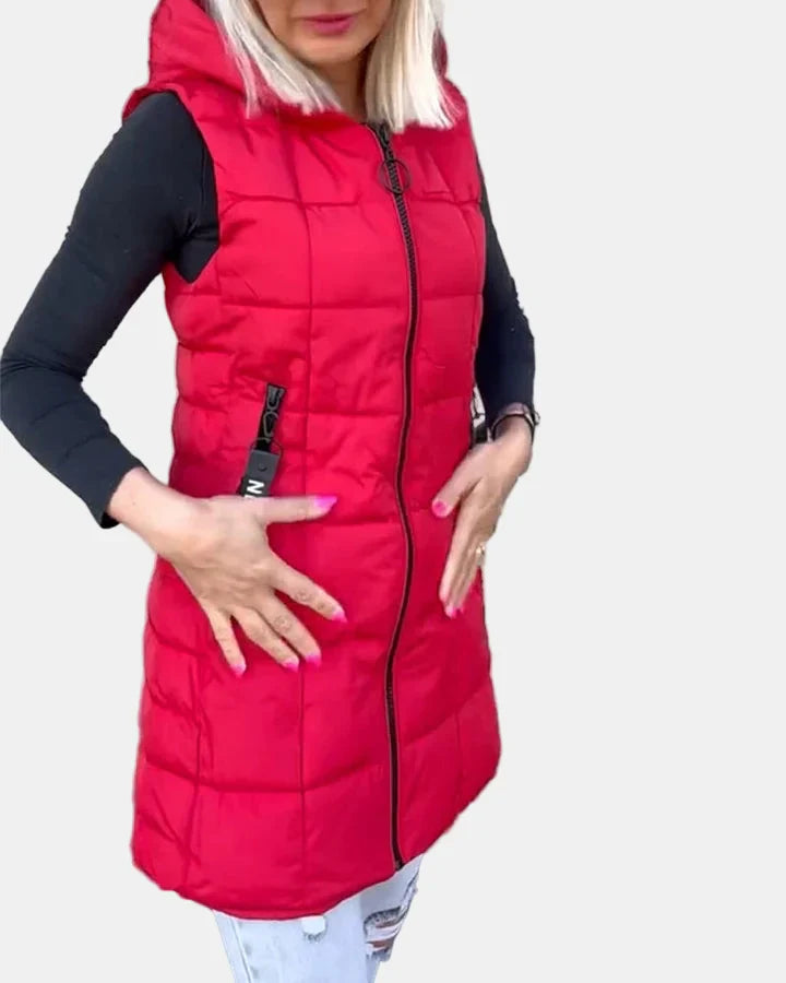 Maeve | Sleeveless Padded Coat
