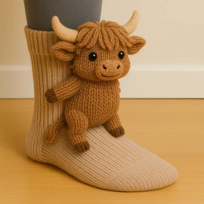 Knit Animal Socks