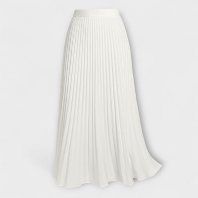 Lena - Pleated Maxi Skirt