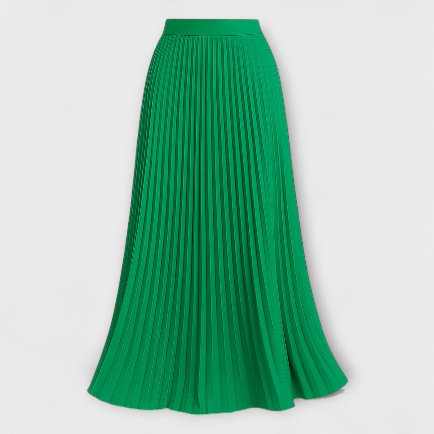 Lena - Pleated Maxi Skirt