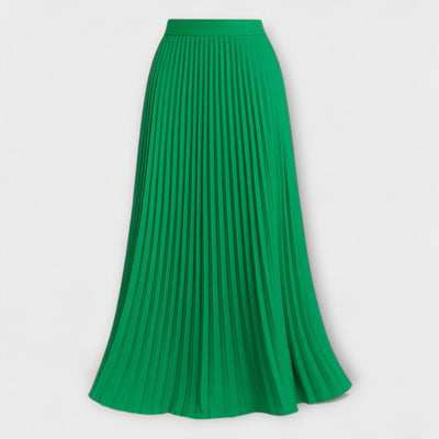 Lena - Pleated Maxi Skirt