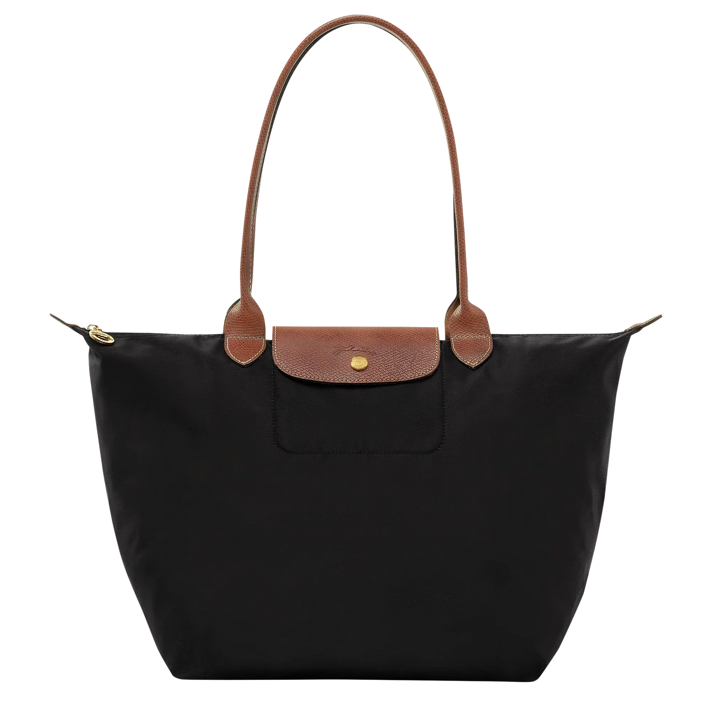 Longchamp - Women’s Genuine Leather Tote Bag - Black