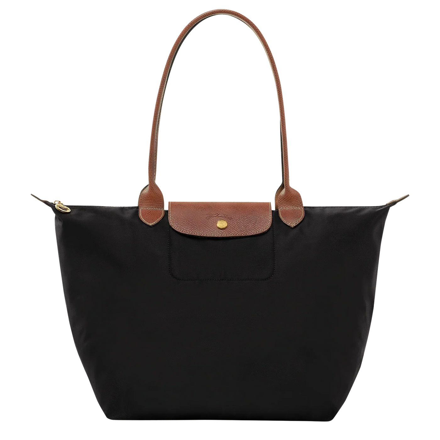 Longchamp - Women’s Genuine Leather Tote Bag - Black