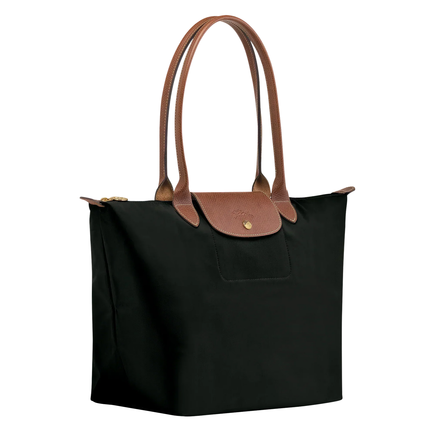 Longchamp - Women’s Genuine Leather Tote Bag - Black
