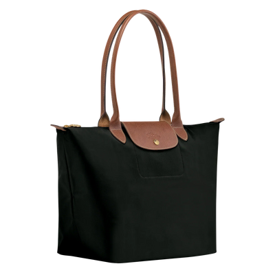 Longchamp - Women’s Genuine Leather Tote Bag - Black