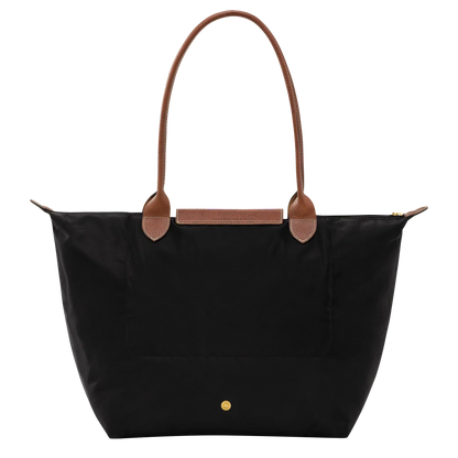 Longchamp - Women’s Genuine Leather Tote Bag - Black