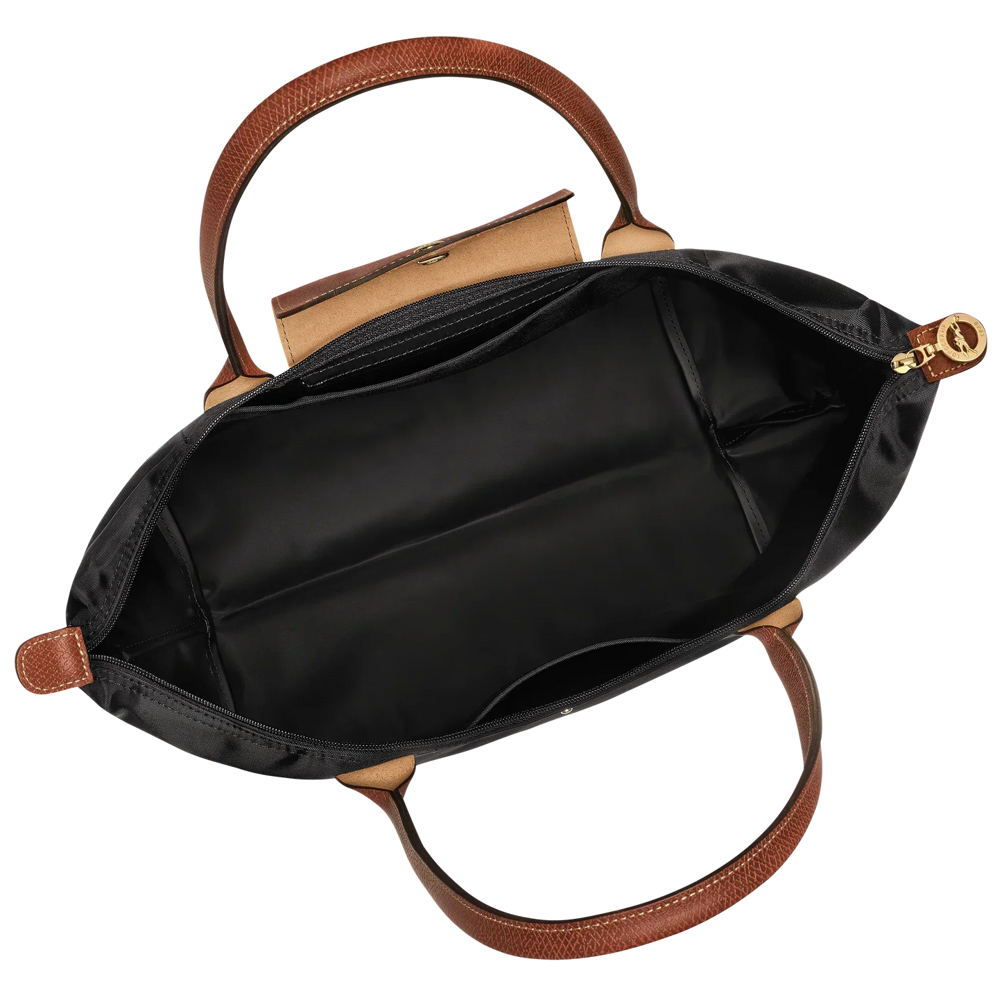 Longchamp - Women’s Genuine Leather Tote Bag - Black