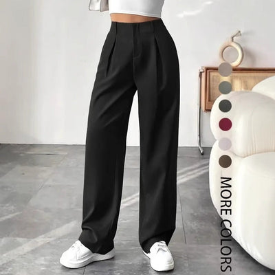 Noa - Casual High Waist Wide Leg Pants