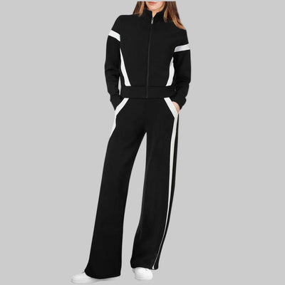 Lily - Casual Long Sleeve Top and Sweatpants Set