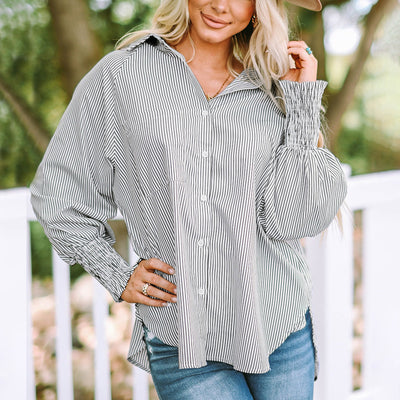 Lauren –Stripe Blouse