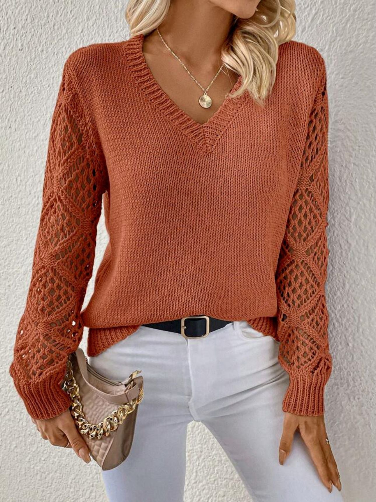 Maria | Soft V-neck Sweater