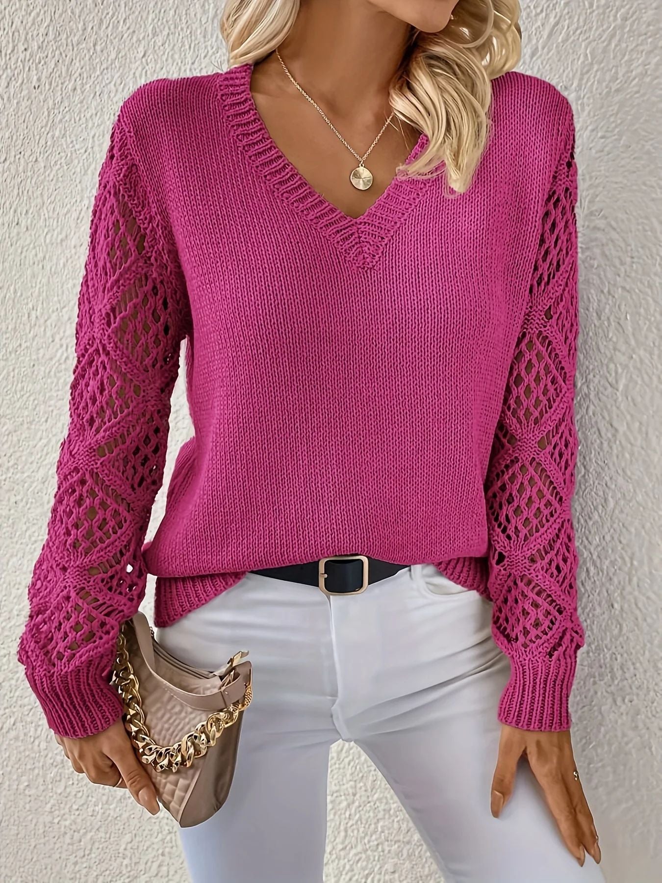 Maria | Soft V-neck Sweater