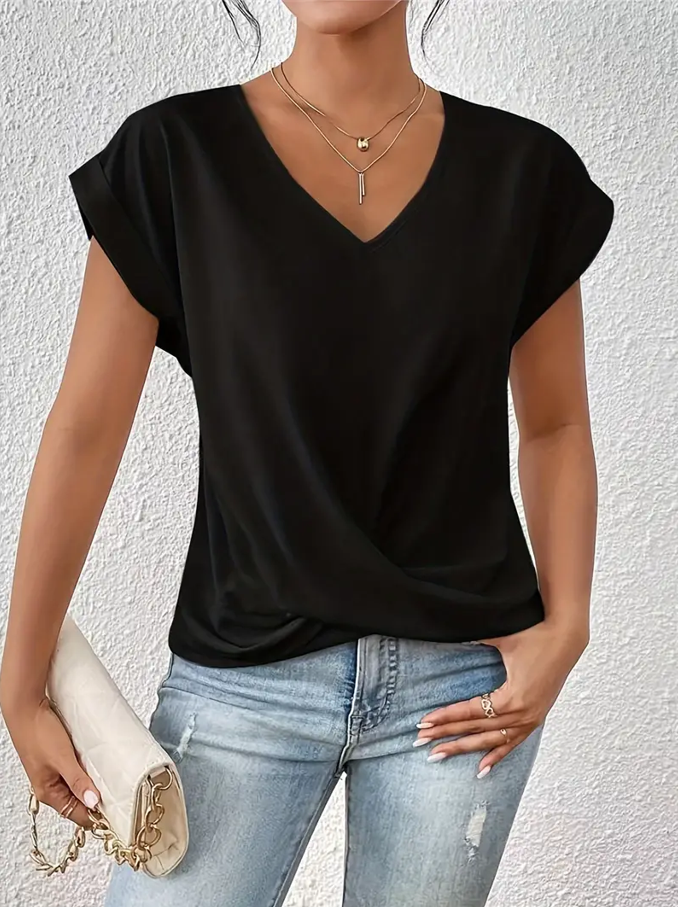 Olivia | The Stylish V-Neck Top