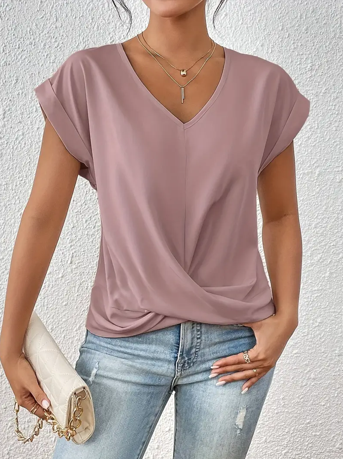 Olivia | The Stylish V-Neck Top