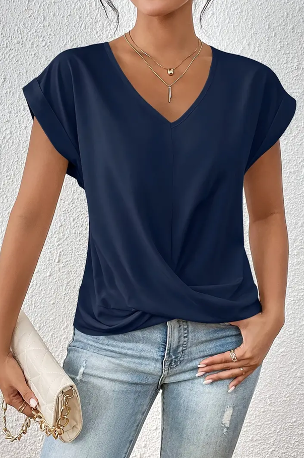 Olivia | The Stylish V-Neck Top
