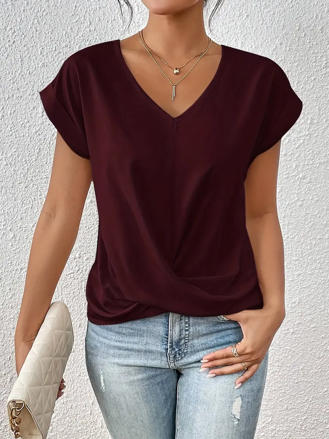 Olivia | The Stylish V-Neck Top