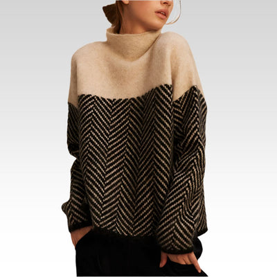 ADELIE | Premium Knitted Turtleneck Sweater