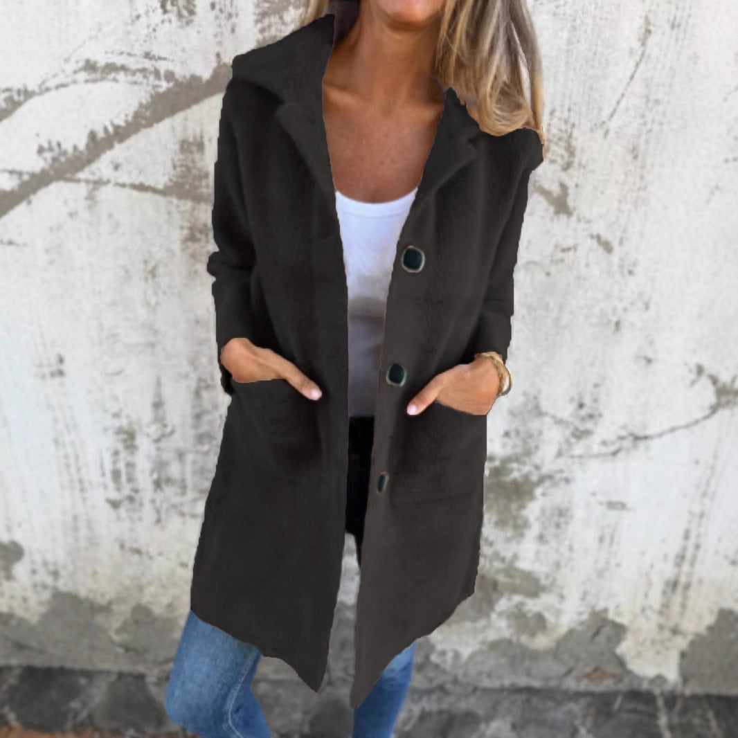 Marce™ | Elegant Textured Coat