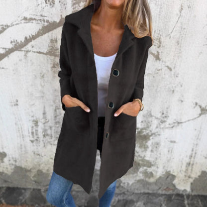 Marce™ | Elegant Textured Coat