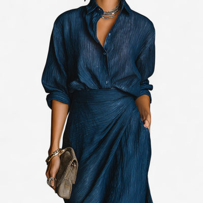Isla - Maxi Shirt Dress