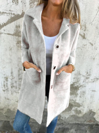 Marce™ | Elegant Textured Coat