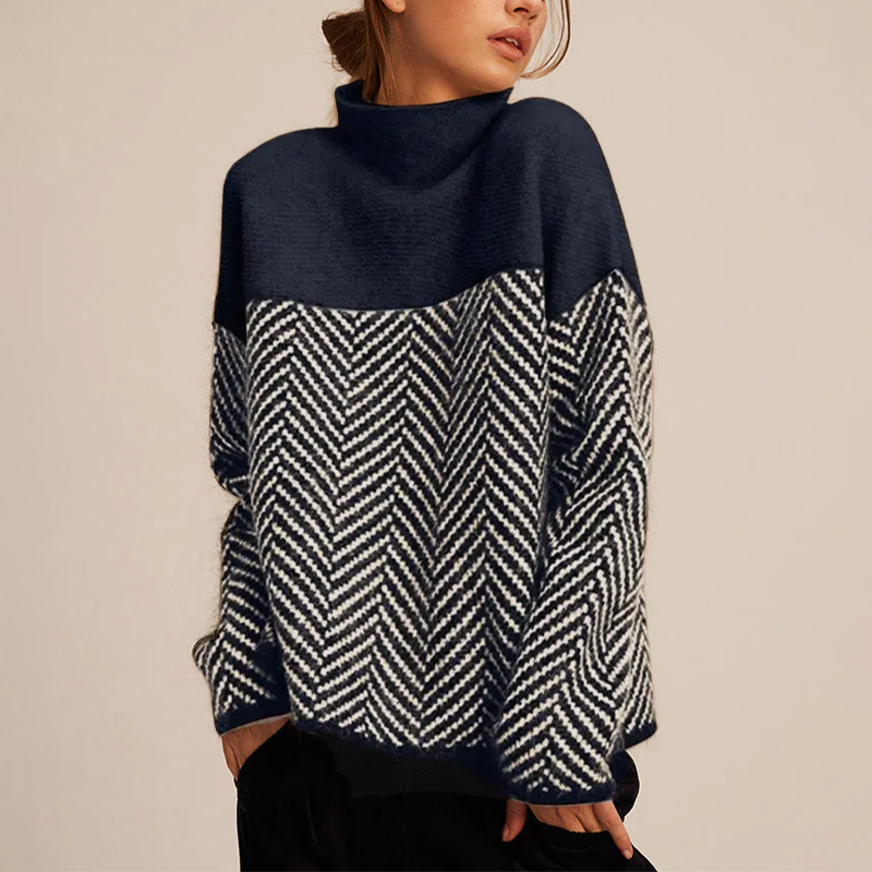 ADELIE | Premium Knitted Turtleneck Sweater