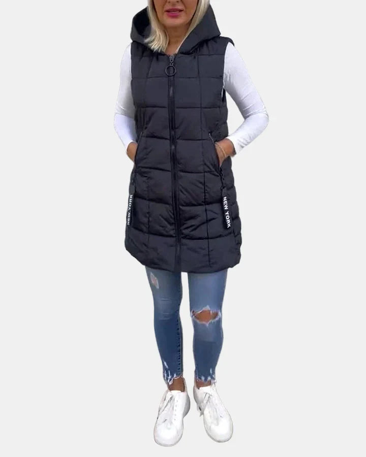 Maeve | Sleeveless Padded Coat