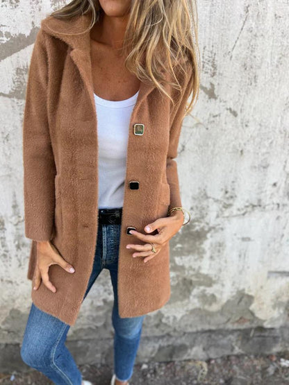 Marce™ | Elegant Textured Coat