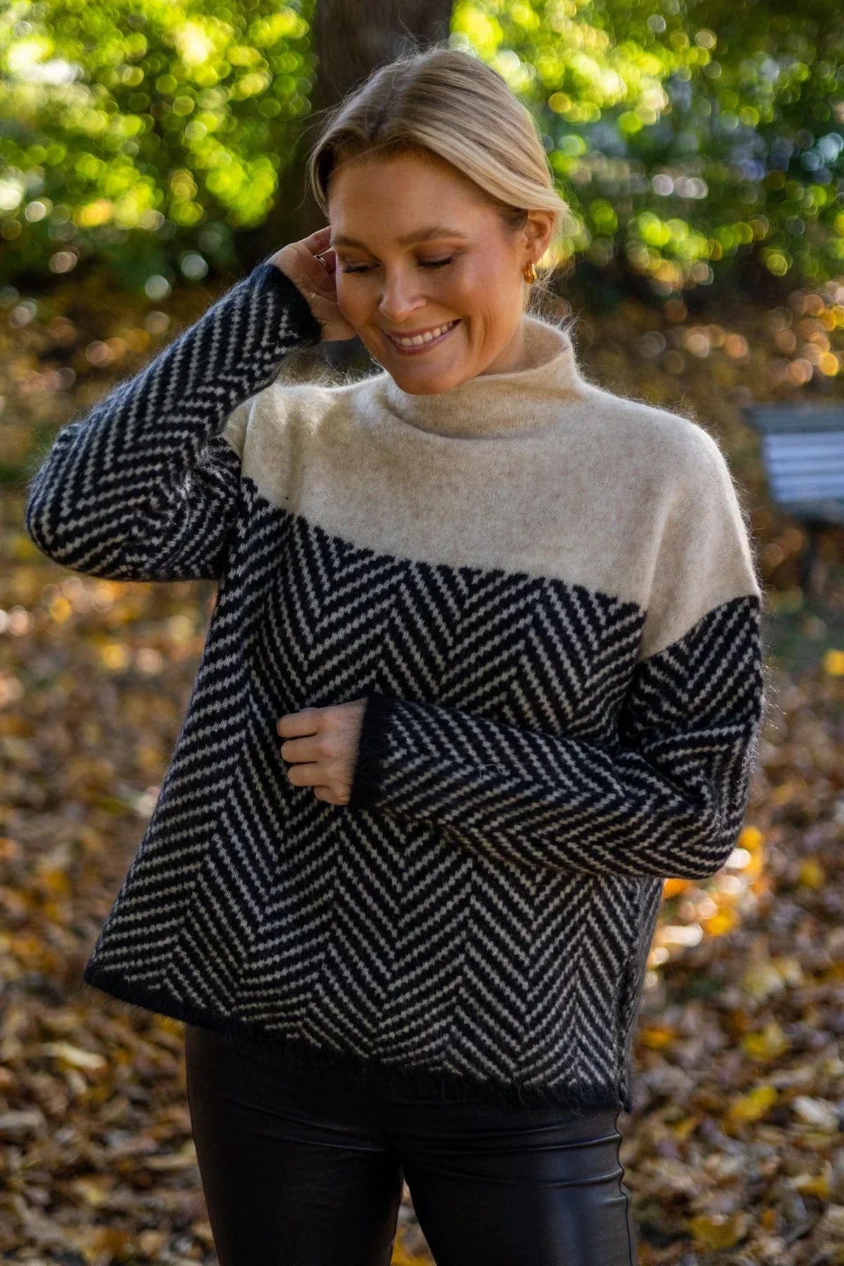 ADELIE | Premium Knitted Turtleneck Sweater