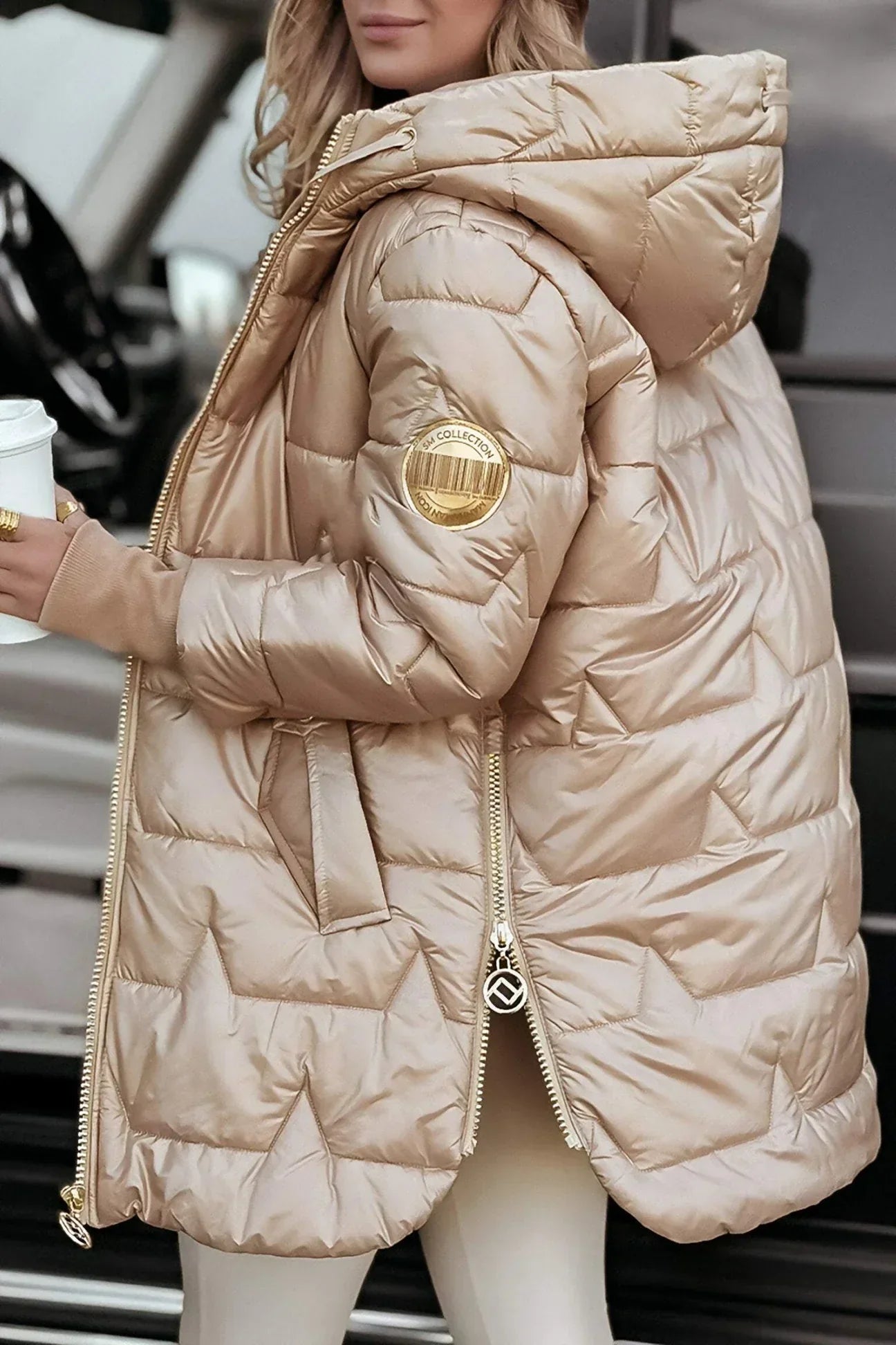 Nolwen™ | Elegant Winter Coat with Hood
